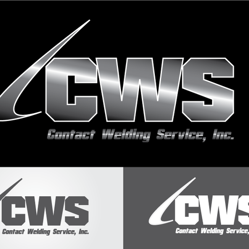 Logo design for company name CONTACT WELDING SERVICES,INC. Design by arryvrab