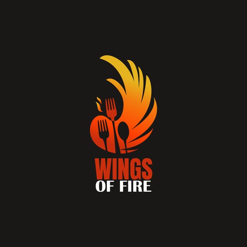 WINGS OF FIRE LOGO Design by Vittonia