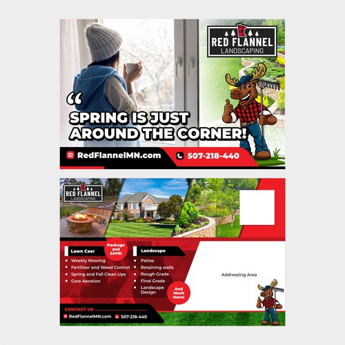 NEW POSTCARD FOR SPRING Design von yax206