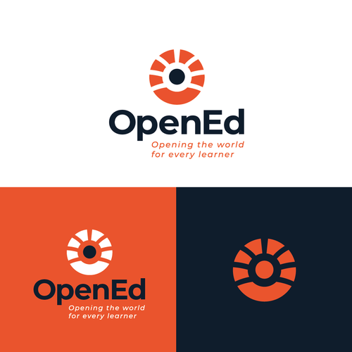 Design a timeless logo for the future of education. The world has changed. The future is open. Design by Cirque du Franka