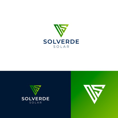 Clean logo for solar company Design by jomx