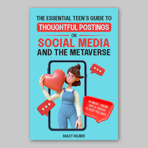 Design an awesome and eye catching book cover that appeals to teens/parents for a guide book Design by GulAhm