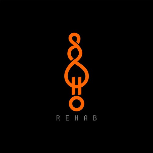 Powerful logo for those recovering from an injury Design by Laahir