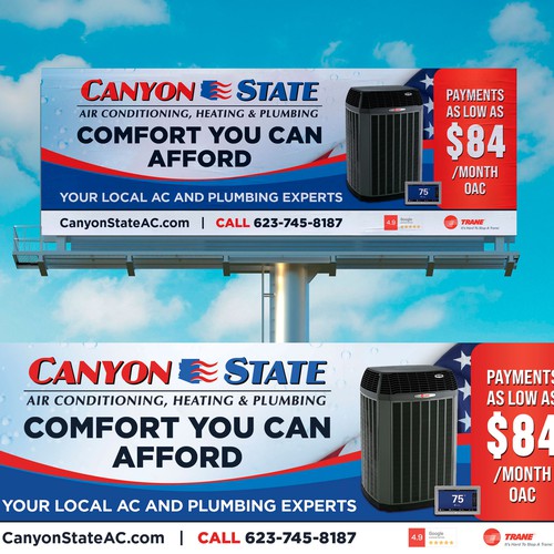 Design An Eye-Catching Billboard For An HVAC Company Design by 4rtmageddon™