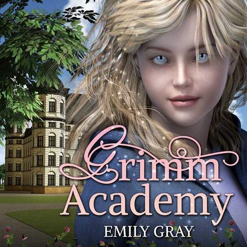 Grimm Academy Book Cover Diseño de DHMDesigns