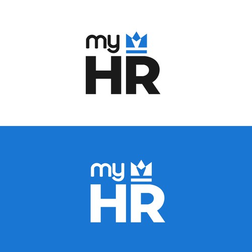 Create an awesome logo for myHR, the #1 HR Software in Luxembourg ! Design by Vhyn.dsg