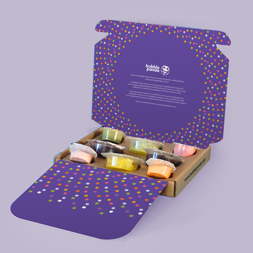 Ecommerce Packaging for a bubble tea making kit Design by KeyzStudio®