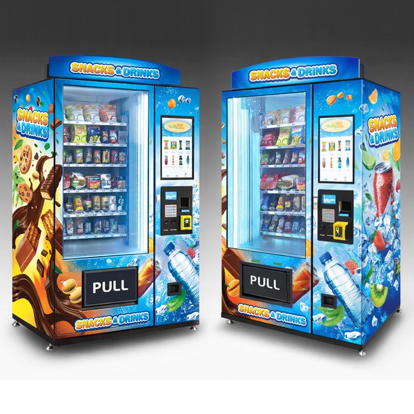Custom Snacks & Drinks Vending Machine