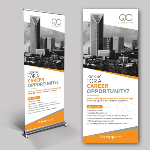 career banner design