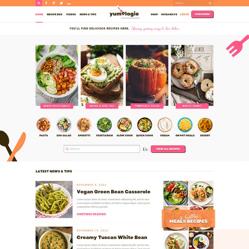 Web page design contest entry by OMGuys™