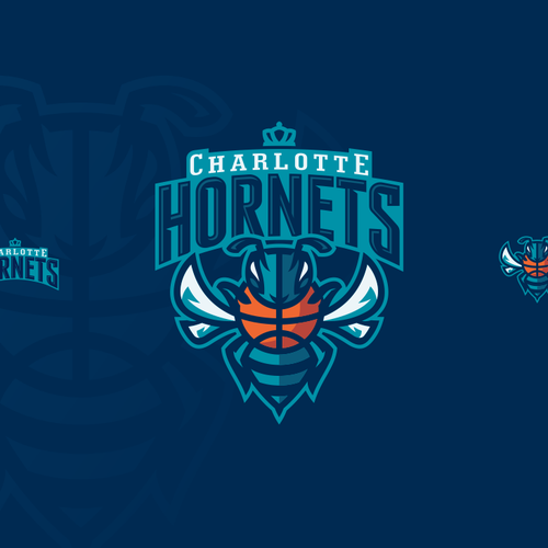Community Contest: Create a logo for the revamped Charlotte Hornets! Design by pixelmatters