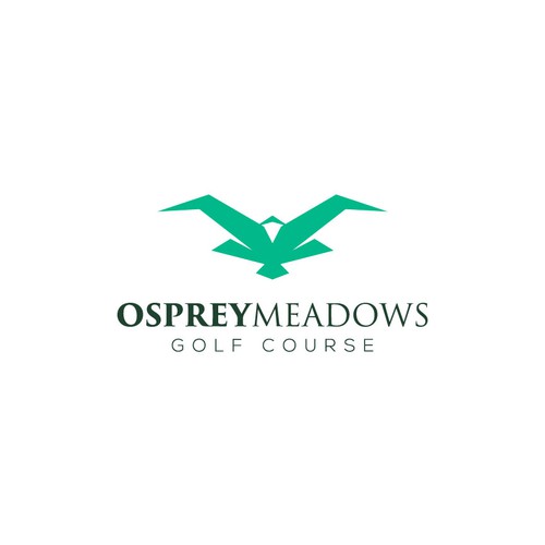 Golf Course Logo - Osprey Meadows Golf Course at Tamarack Design by AmyGraphics