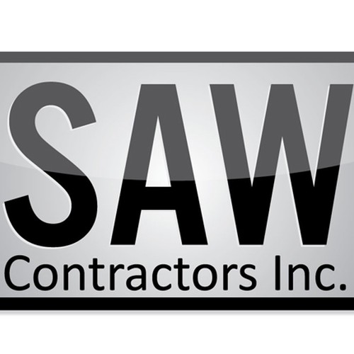 SAW Contractors Inc. needs a new logo Design by HansFormer