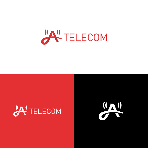 Logo for Thailand's new mobile carrier!   "A" Telecom Design by Ricky Asamanis