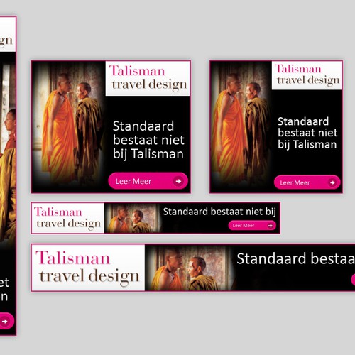 New banner ad wanted for Talisman travel design Ontwerp door Richard Owen