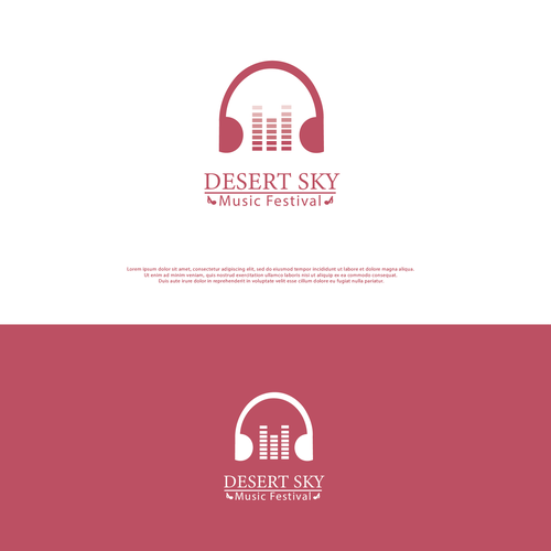 Desert Sky Music Festival Design by mechecellyn