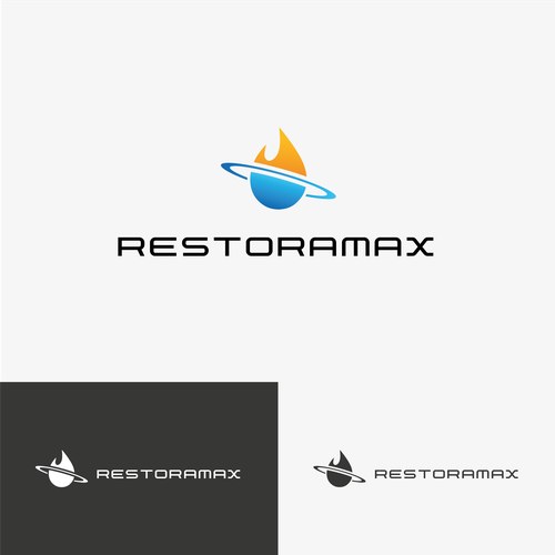 Restoration Company Branding. Design by BigHeadStudio