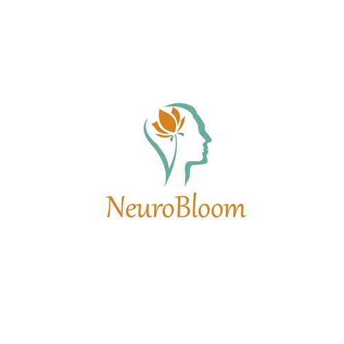 Create an elegant, brain blooming design for NeuroBloom! Design by yase