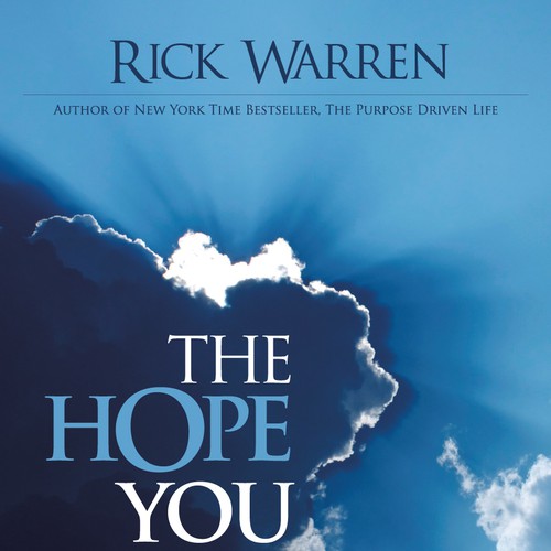 Design Rick Warren's New Book Cover Diseño de GR8FUL-JAY