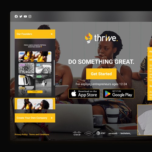 Forbes-listed company needs website for Gen-Z users Design by dien96