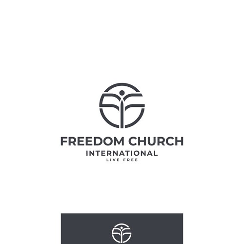 Freedom Church Logo Design Design by Janah.Design