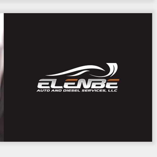 Create the FIRST logo for Elenbe Auto and Diesel Services, LLC