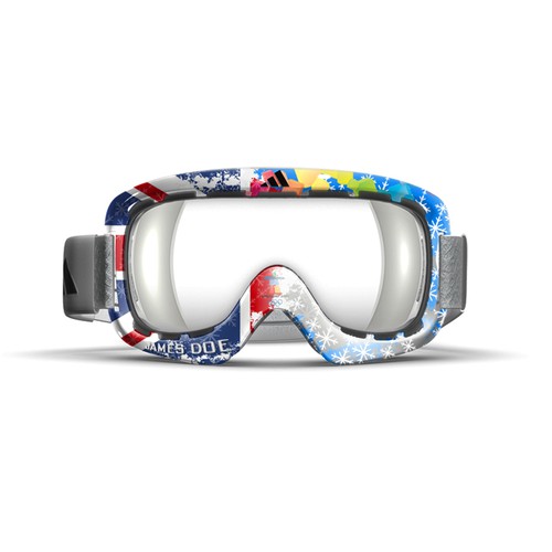 Design adidas goggles for Winter Olympics Design por Bogdan Lupascu
