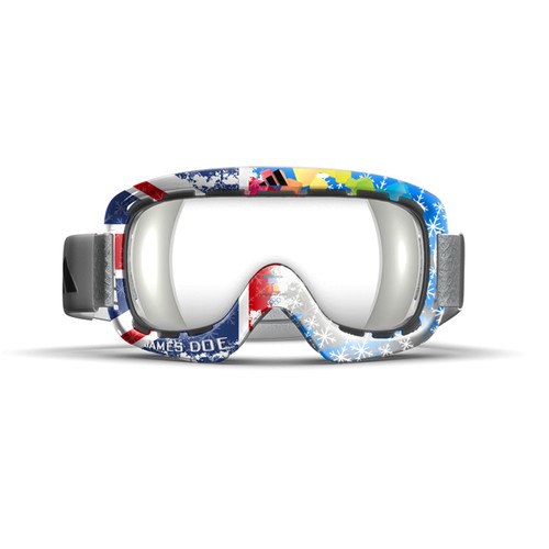 Design Design adidas goggles for Winter Olympics por Bogdan Lupascu