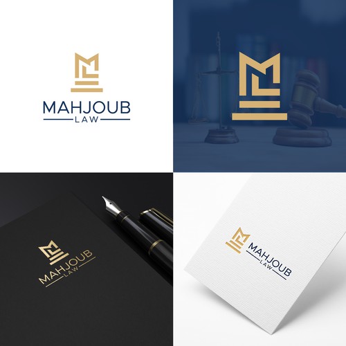 I am an attorney who is looking for a unique take on the law firm logo Diseño de hijolmax™