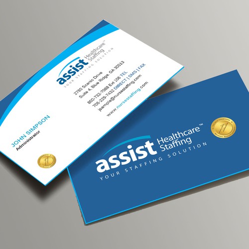 Business Card Design Design by Xclusive16