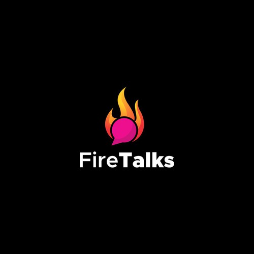 Design a new logo for our season 2 of our Fire Talks show that's strong enough to look like a tier 1 Réalisé par Pajero_Yaya