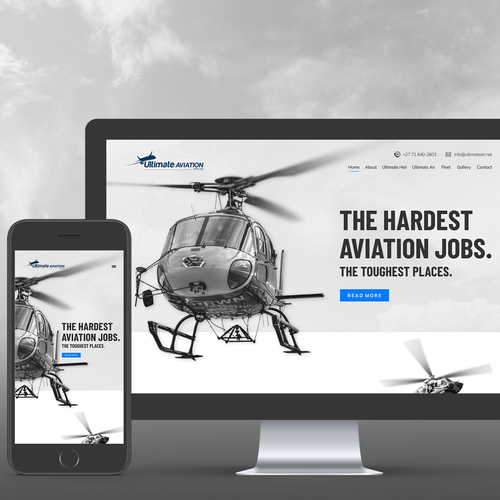 New website design for Aviation Company Design by Sudip Dutta