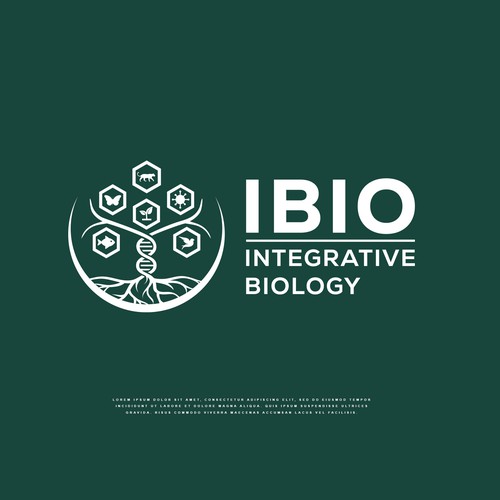 Michigan State University Integrative Biology Department (IBIO) Logo Contest Design by Dr. Paradox