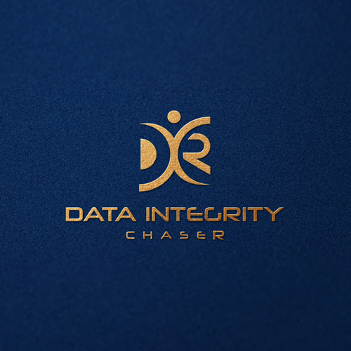 Logo: "The Pursuit of Data Integrity..." Design von Designpolicy