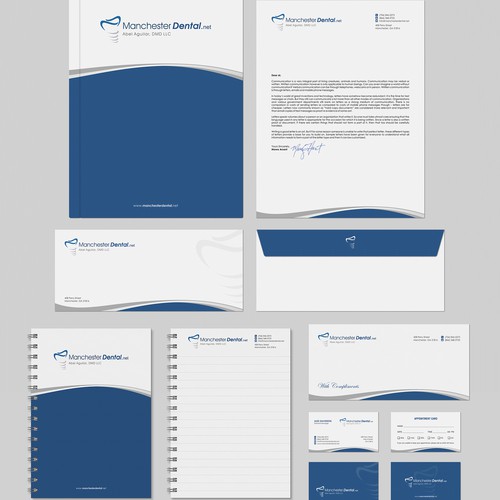 Designs | Dental stationary and business card | Stationery contest