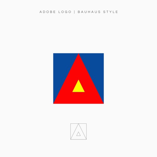 Community Contest | Reimagine a famous logo in Bauhaus style Design by R A H A J O E