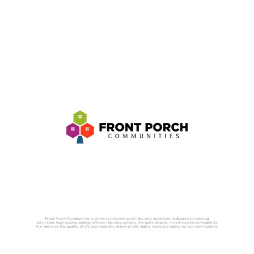 Design Front Porch Communities - A Not For Profit housing developer with a community focus di RaccoonDesigns®