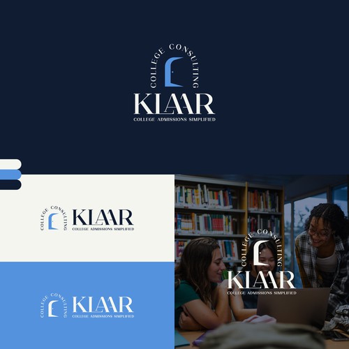 College Planning Logo targeted to high school parents and students. Design by EpsilonCreative✔