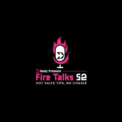 Design a new logo for our season 2 of our Fire Talks show that's strong enough to look like a tier 1 Design by Elite Craters