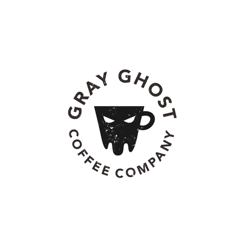 Spooky logo to appeal to premium coffee drinkers Design by samsoel