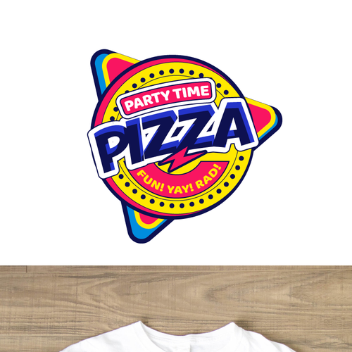 FUN pizza parlor logo design Design by -NLDesign-
