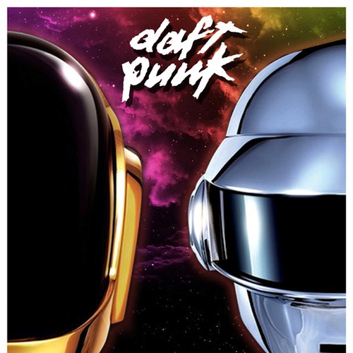 99designs community contest: create a Daft Punk concert poster Design por KristijanDundovic