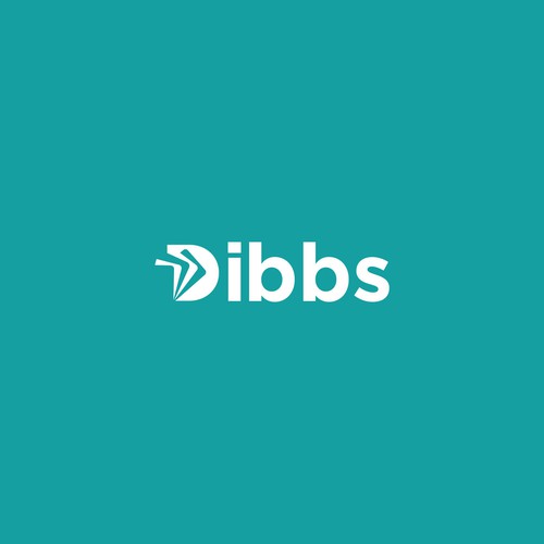 Dibbs - logo for fractional sports card trading market Design by assiktype