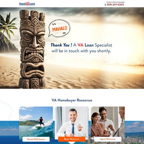 Landing page design contest entry by DezinDragonz