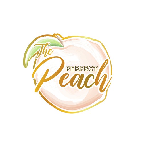 The Perfect Peach! Peach Bleach Logo Design by A_S_design