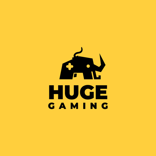 Huge Gaming Logo and Brand Identity Design by jodsgn