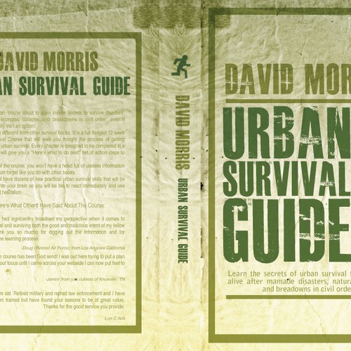 Book Cover Design For Urban Survival Guide Design von morfeocr