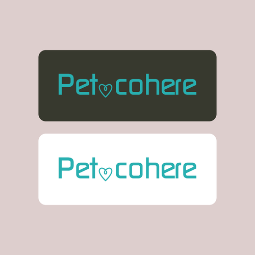 Create a Playful and Modern Logo for PET-COHERE, an E-Commerce Brand Focus on Pet Bonding. Design by Luel