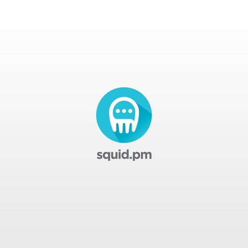 Design a squid logo for a messaging app/website/social network Design by Robosign