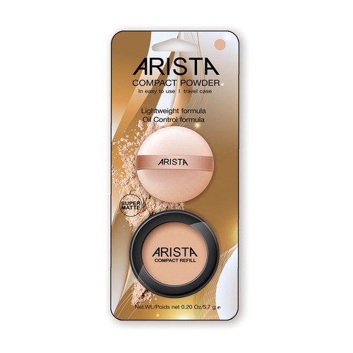 Arista Compact Powder Design by wennyprame